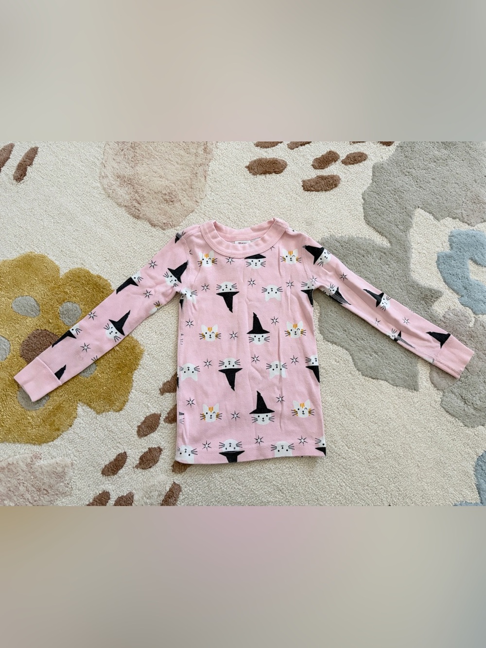Hanna Andersson Cat Halloween PJ Top - 4T